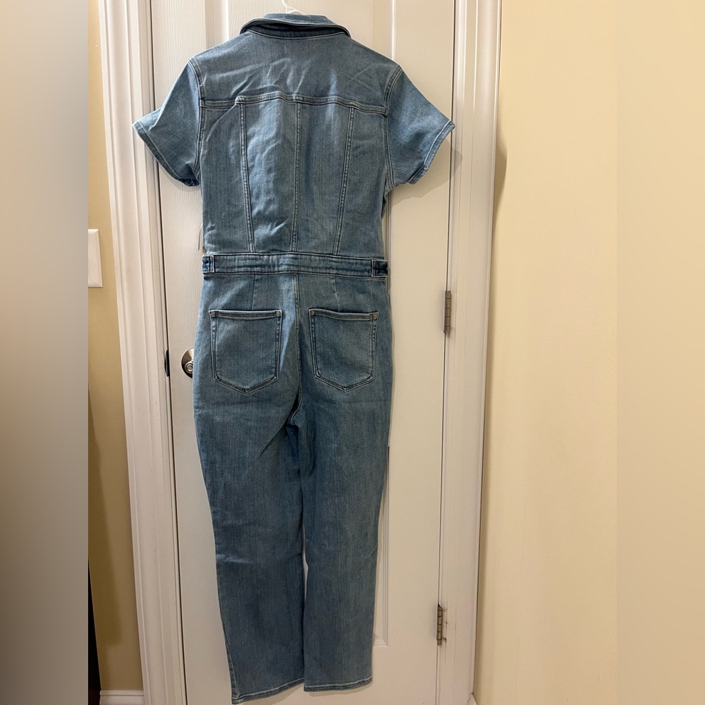 ๐ Good American Jumpsuit Denim Fit For Success Size Large - Picture 8 of 16